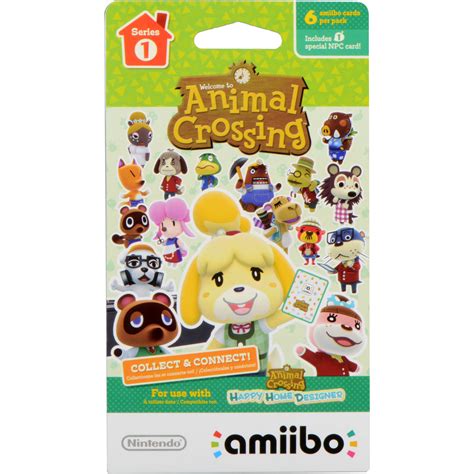 amiibo nfc cards animal crossing|animal crossing amiibo card packs.